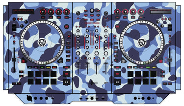 Numark NS 7 II Skin Camo Navy